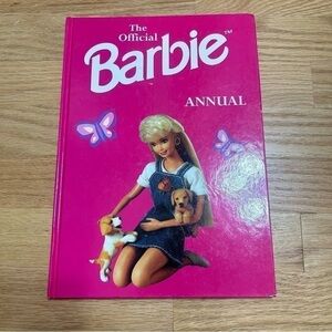 Vintage Barbie Annual Book Hardcover Grandreams